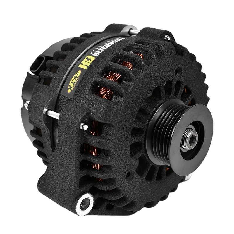 XDP Wrinkle Black HD High Output Alternator - 6.6L Duramax (2007-2010)