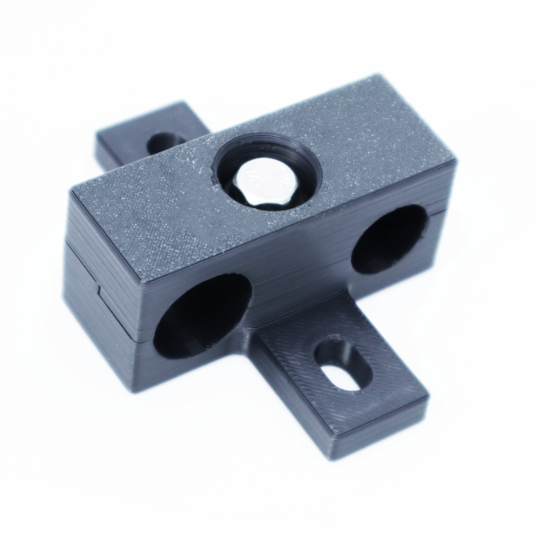 Cross-Mount Dual Hose Separator (Stepped)