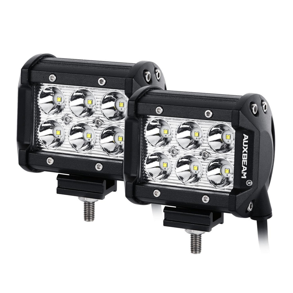 7" LED Halo Headlights + 4" Inch LED Fog Lights with DRL + 5D-PRO 52" Straight LED Light Bar + Windshield Mounting Brackets + 18W Spot Beam Pod Lights Set for for Jeep Wrangler JK
