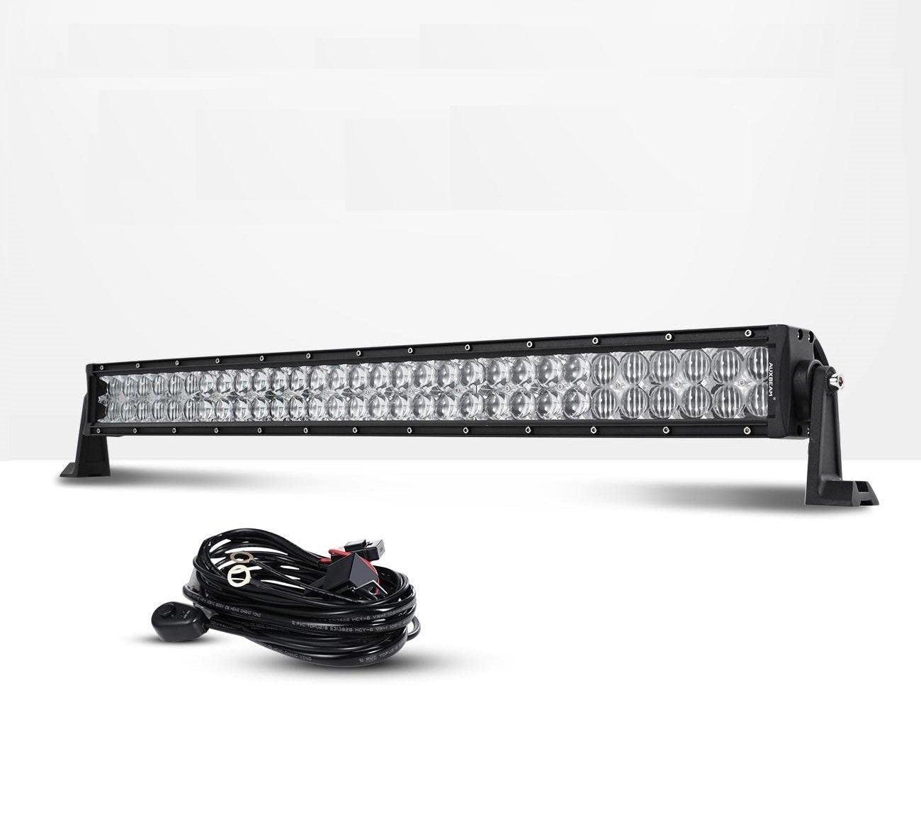 22 Inch-52 Inch 5D Series Straight/Curved Combo Beam Double Row LED Light Bar for 2016 Ford F150