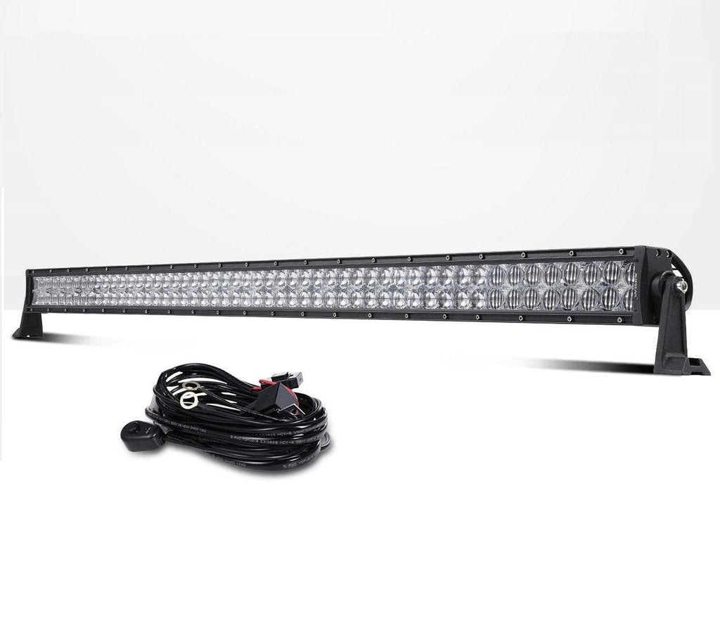 22 Inch-52 Inch 5D Series Straight/Curved Combo Beam Double Row LED Light Bar for 2016 Ford F150