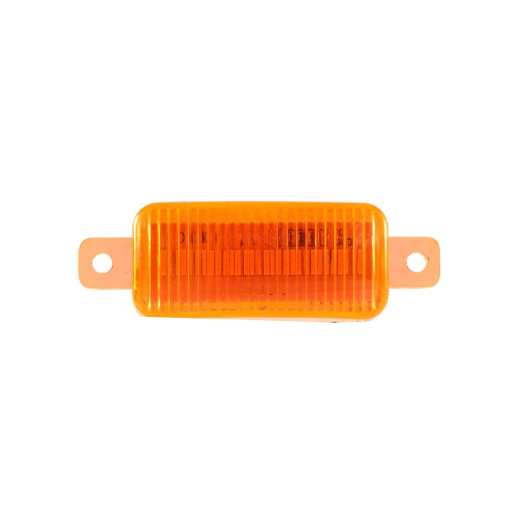 (3pcs/set)  LED Front Grille Lights Raptor Style Amber Light Fit for Chevrolet Silverado 1500 2016-2021 (Amber shell/ Smoked shell）