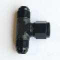 AN Male Tee with Female AN Swivel On Side (MFM)