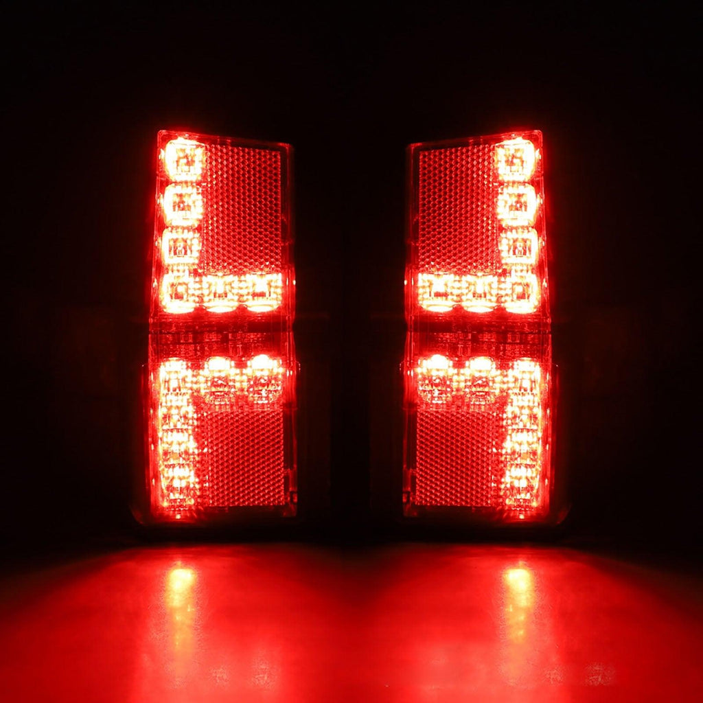 (2pcs/set) Smoked LED Tail Lights Rear Brake Stop Running Lamp for Polaris Ranger 1000 Models 2018 2019 2020 2021 2022, Replace OEM #2413766