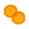 P4 Series 4 Inch Round LED Pod Lights Dark Amber Cover Light Shield Cover