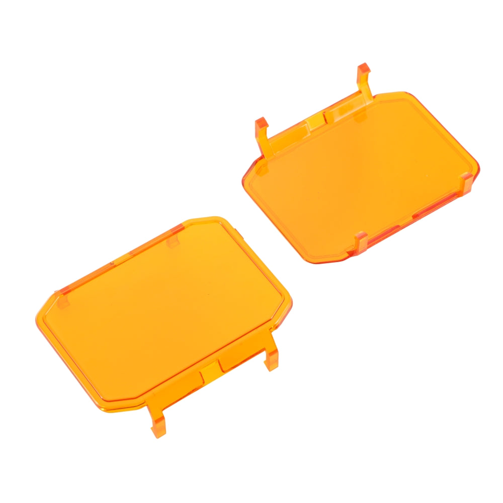 R4 Series 4 Inch LED Pod Lights Dark Amber Cover Light Shield Cover