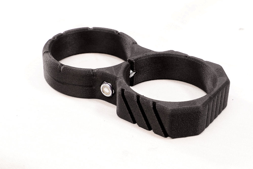 Carbon Fiber Reservoir Clamp 2.5" X 2.5"X.9 Small