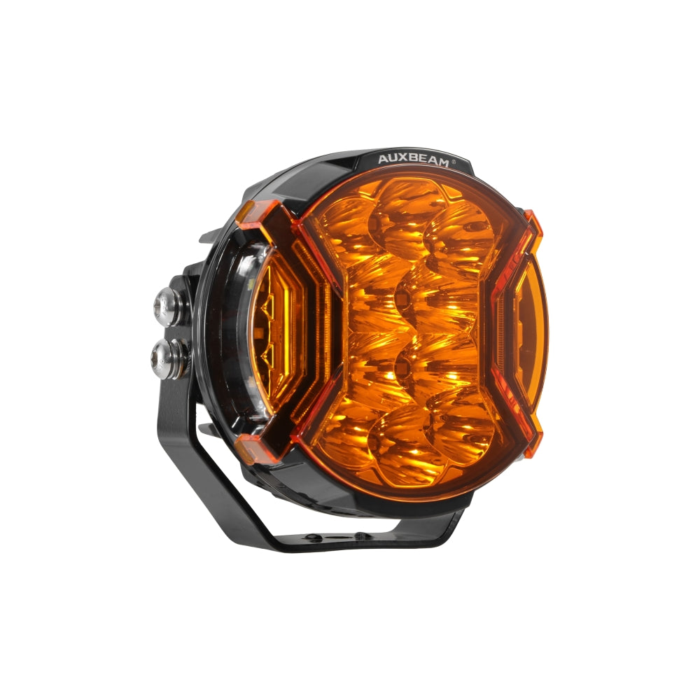 V-ULTRA Series 3/5/7 Inch LED Pod Lights Dark Amber Cover Light Shield Cover