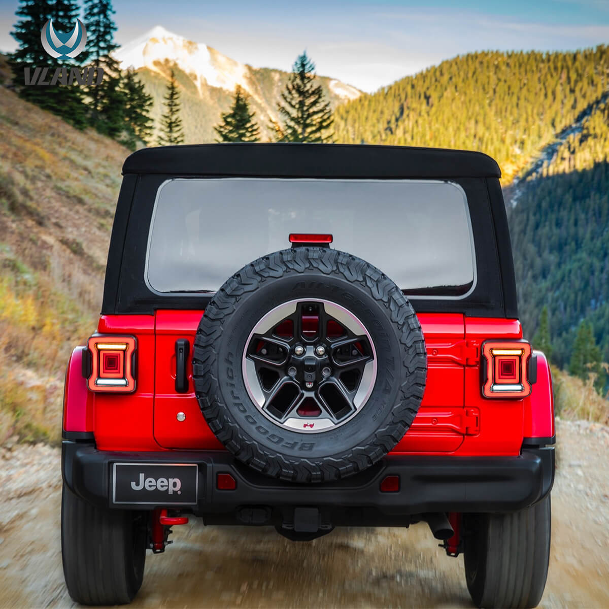 LED Tail Light Assembly With Sequential Turn Signal For 2018-2022 Jeep Wrangler 4th Gen (JL) & 2019-2022 Jeep Glandiator (JT)