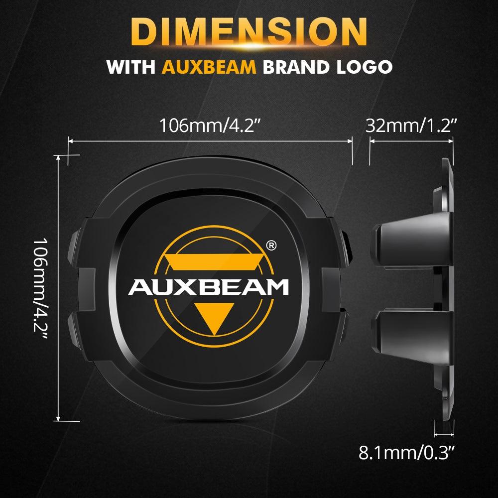 P4 Series 4 Inch Round LED Pod Lights Black Cover Light Shield Cover