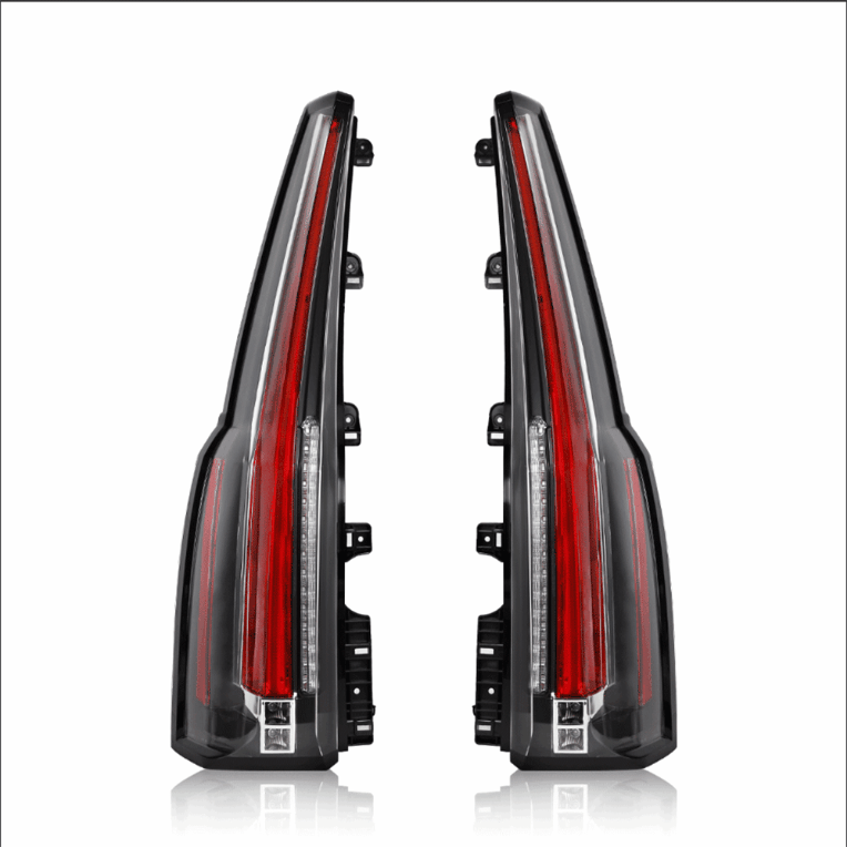 LED Tail Light Assembly with Upgrade LED Kit For 2015-2020（4th Gen) GMC Yukon