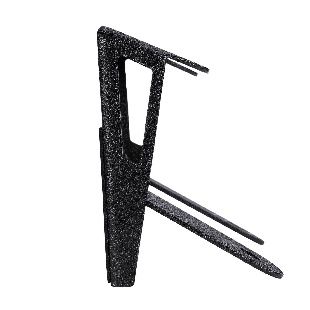 (2pcs/set) Dual A-Pillar Pods Light Windshield Mount Brackets for Jeep Wrangler JK 2007-2017
