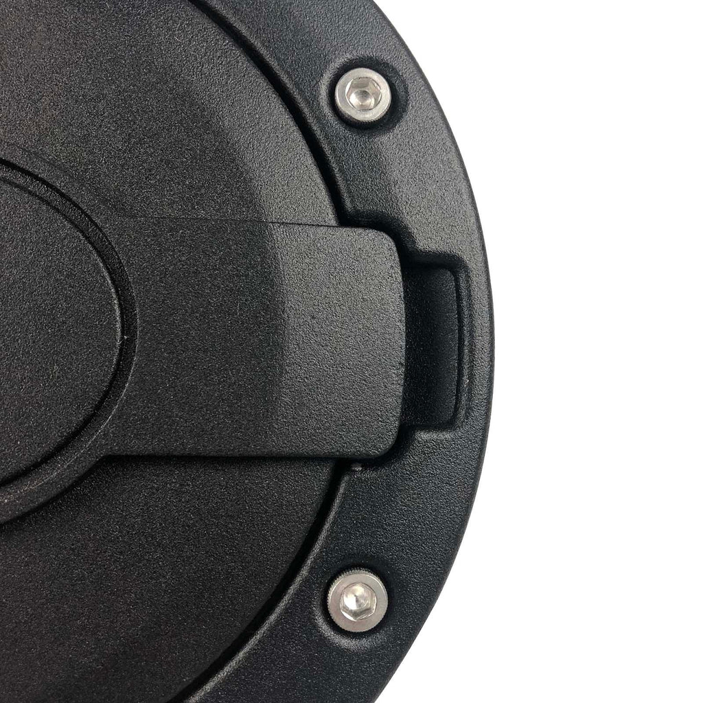 Fuel Tank Cover Gas Fuel Filler Door Cover Fit for Jeep Wrangler JK 2007-2017