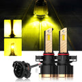 5202 5202 5201 PS24W H16EU LED Fog Light/DRL Bulbs 44W 8000LM 3000K Golden Yellow Z3 Series | 2 Bulbs