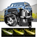 3 Inch 104W Bi-LED Projector Lens Fog Light 3-Colors Switchback for 2012-2022 Toyota Tacoma/ 2010-2022 Toyota 4Runner / 2014-2022 Toyota Tundra