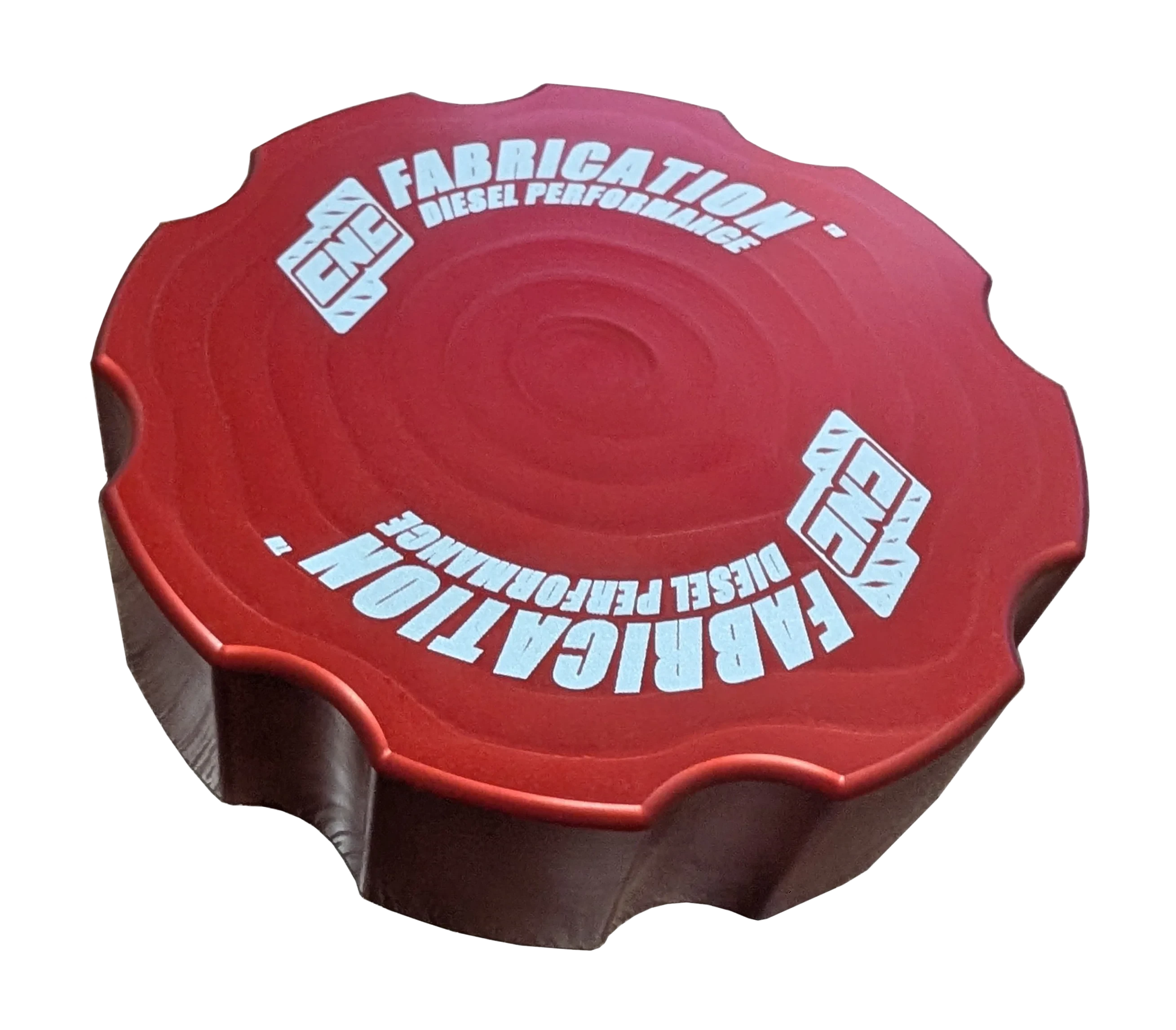 CNC Fab Billet Coolant Reservoir Cap - 7.3/6.0/6.4 Powerstroke (1994.5-2010)