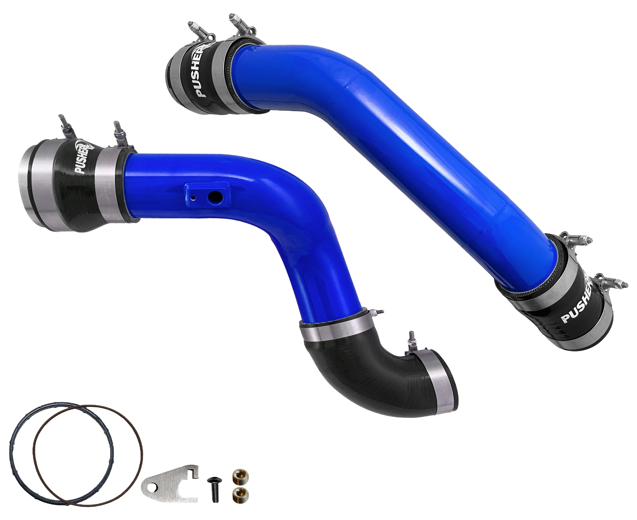 Pusher 3" Hot & Cold Side Charge Tubes - 6.7 Powerstroke (2017+)