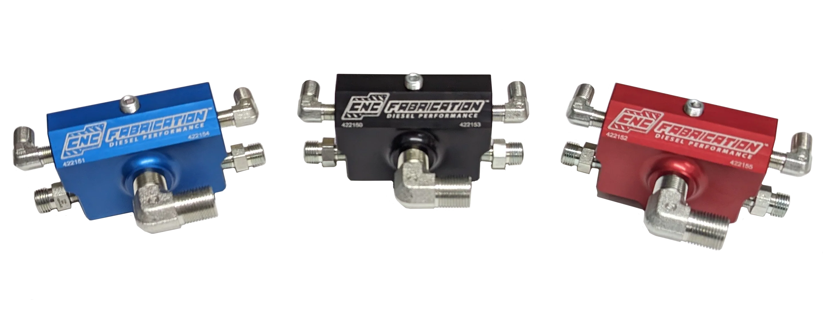 CNC Fab 4-Line Feed Fuel Line Kit - 6.0 Powerstroke (2003-2007)
