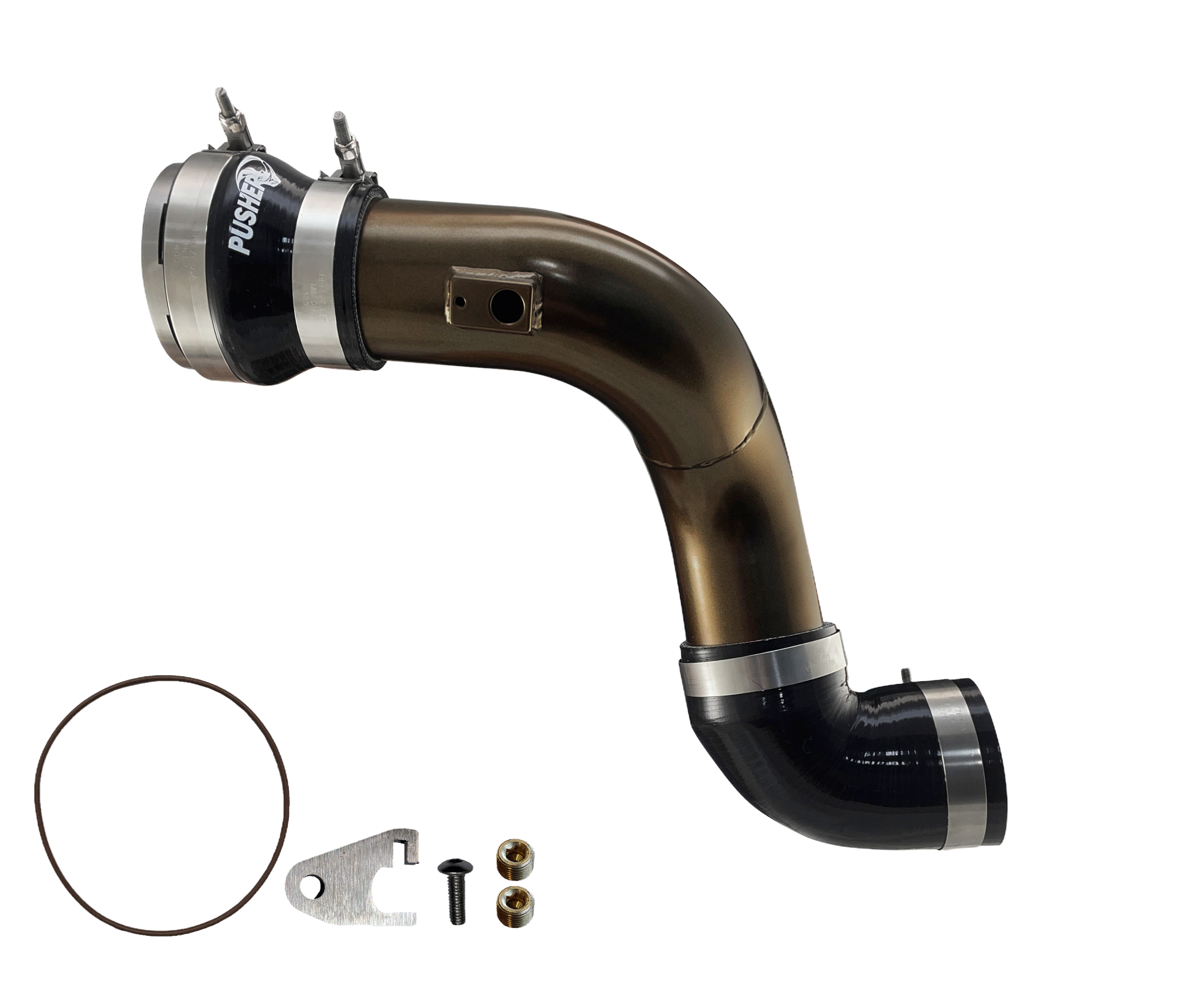 Pusher HD 3" Cold Side Charge Tube - 6.7 Powerstroke (2017+)