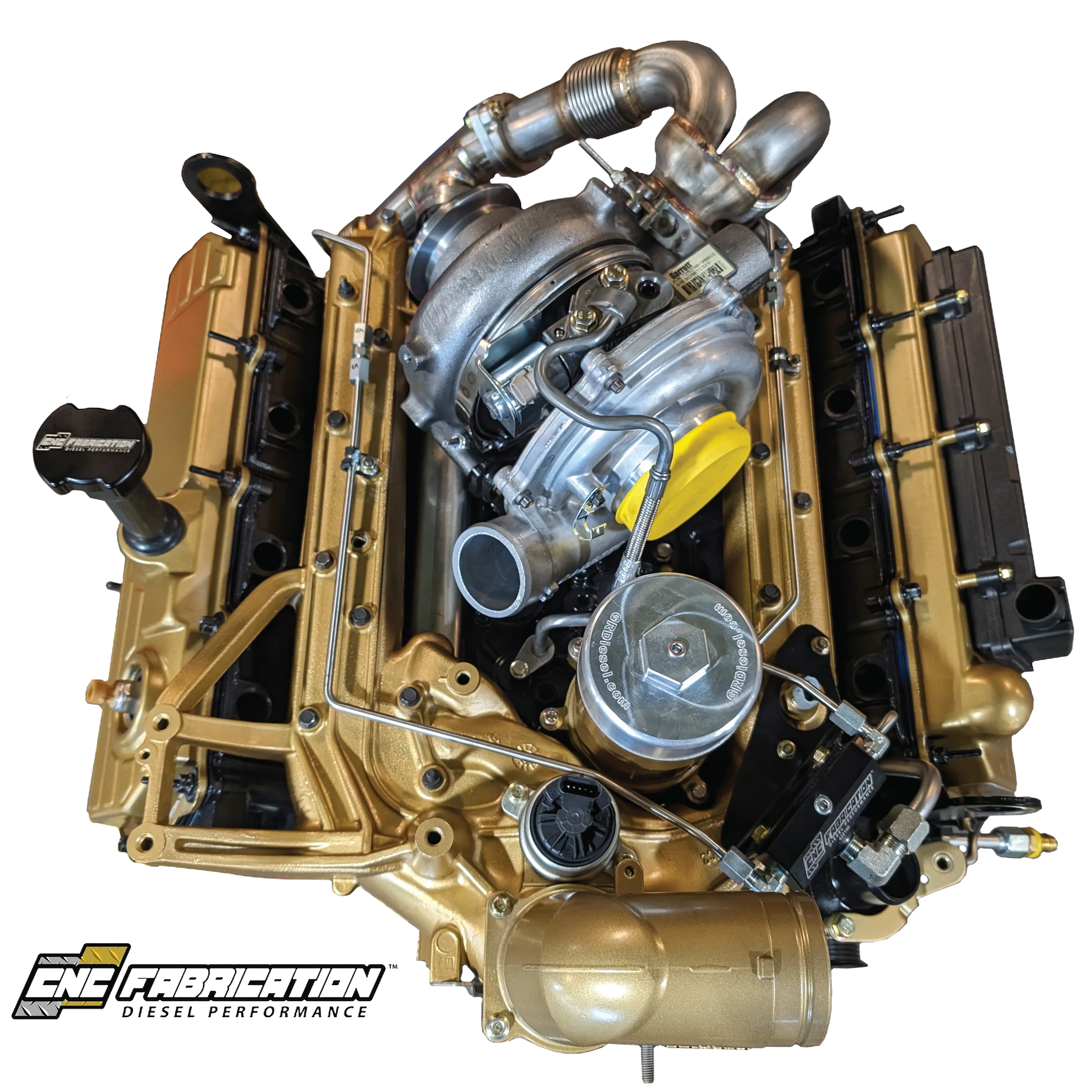 CNC Fab 4-Line Feed Fuel Line Kit - 6.0 Powerstroke (2003-2007)
