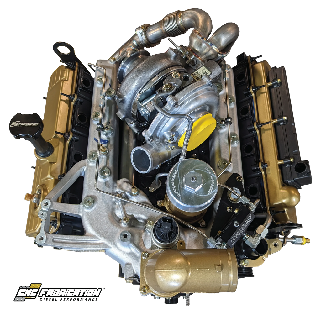 CNC Fab 4-Line Feed Fuel Line Kit - 6.0 Powerstroke (2003-2007)
