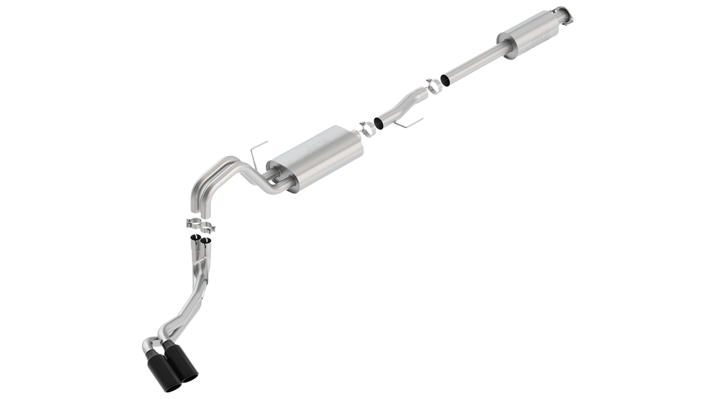Borla Cat-Back Exhaust (S-Type) - Ford F-150 (2015-2020)