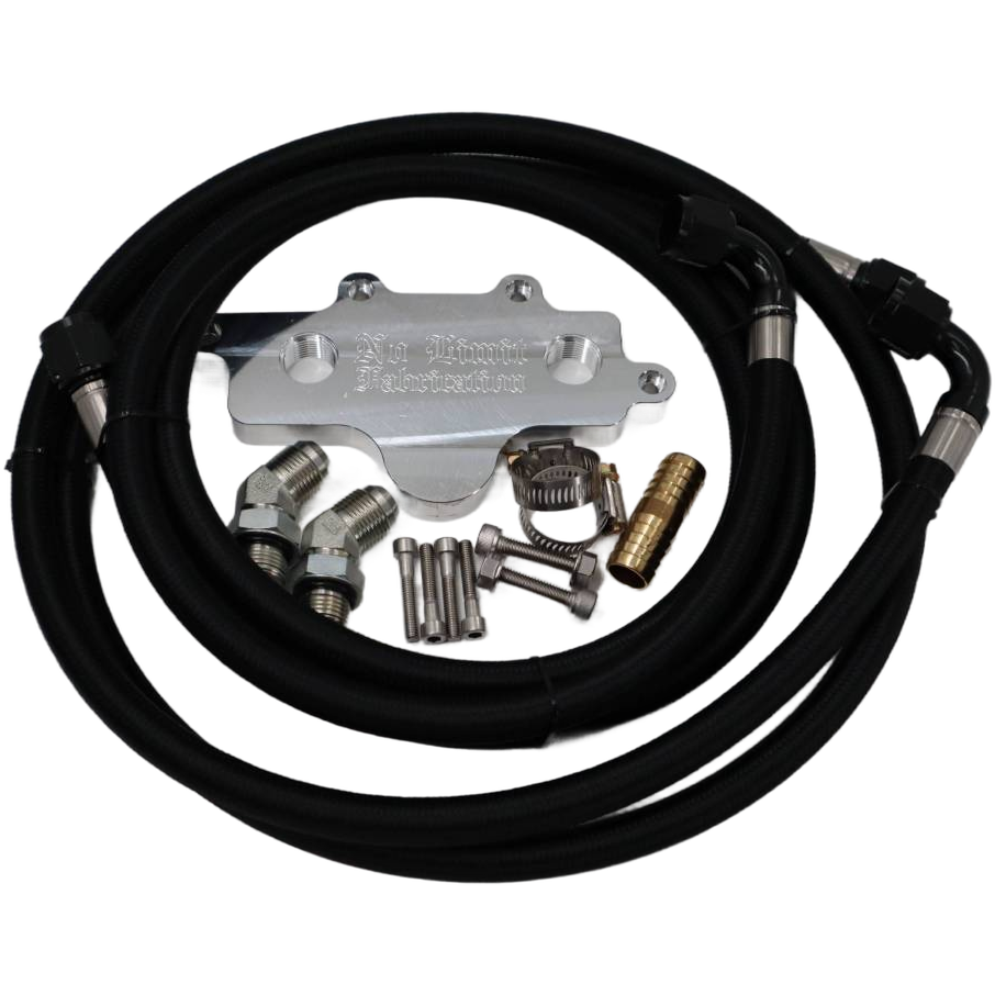 No Limit Oil Cooler Relocation Kit- 6.7 Powerstroke (2011-2016)