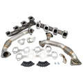 PPE High Flow Exhaust Manifold and Up Pipe Kit - 6.6 Duramax (2006-2007)