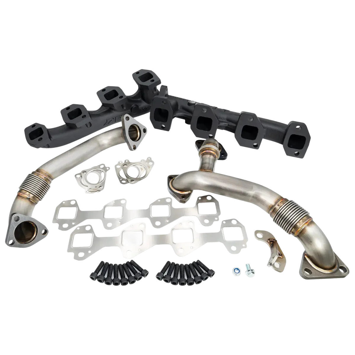 PPE High Flow Exhaust Manifold and Up Pipe Kit - 6.6 Duramax (2006-2007)