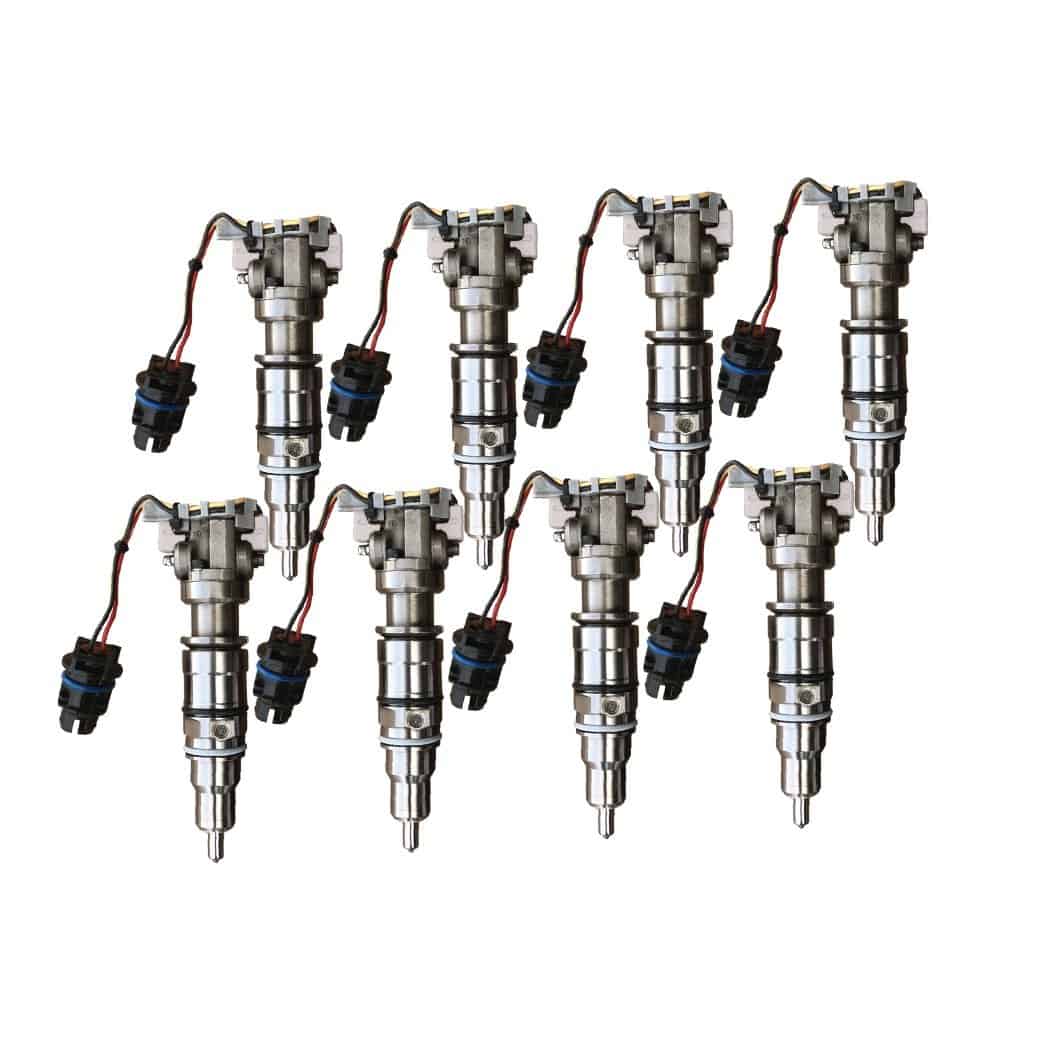 X-(Hot Street) WDi 7mm Hybrid Injectors - (Set of 8) 6.0 Powerstroke (2003-2007)
