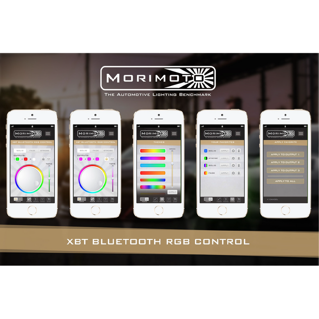 Morimoto XBT Bluetooth RGB Controller