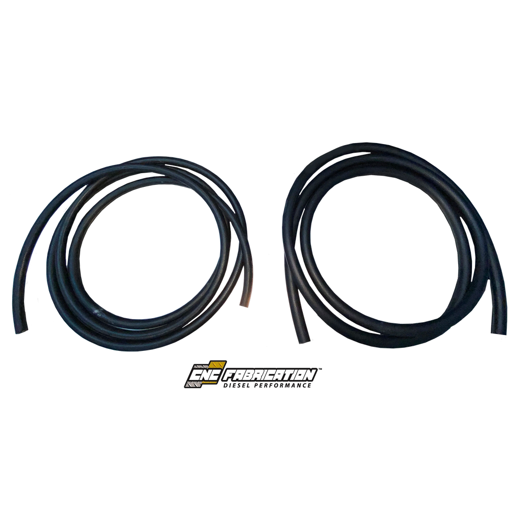 CNC Fabrication 4-Line Feed Valley Mount Fuel Line Kit - 7.3 Powerstroke (1994.5-1998.5)
