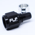 Crimp-On PTFE Hose End – Straight AN
