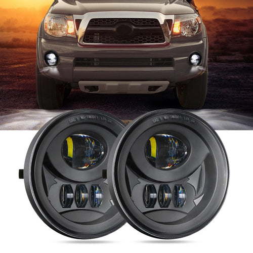 (2pcs/set) 27W Black LED Fog Light Assembly for Toyota Tacoma 2005-2011/ Toyota Solara 2004-2006/ Toyota Sequoia 2008-2015/ Toyota Tundra 2007-2013