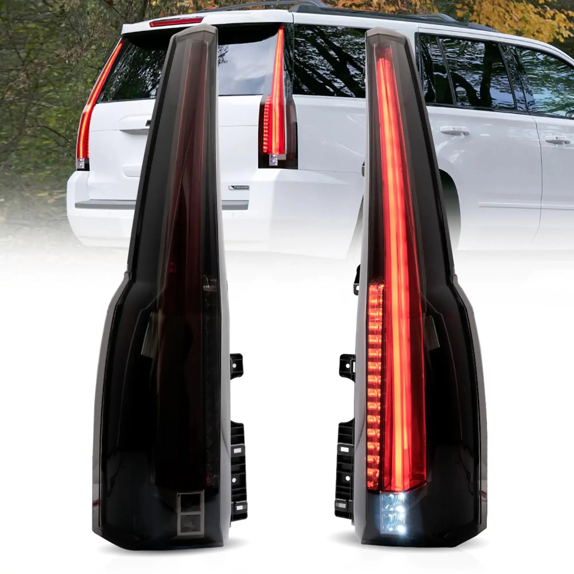 LED Tail Light Assembly With 2015-2020 Chevrolet Tahoe Suburban 4th Gen (K2UC)